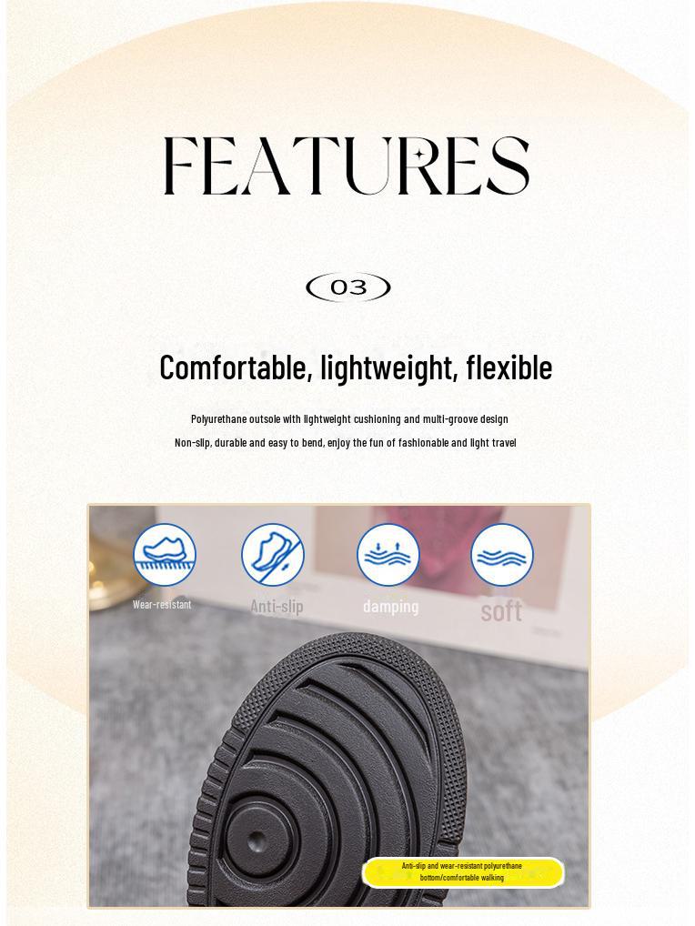 Женские туфли-слипоны на толстой подошве на британской платформе весна/осень 2024 г.