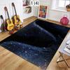 Galaxy Swirl Carpet Starry Sky 2D Visual Area Rug Soft Floor Mat for Living Room Bedroom Aesthetic Home Decor Large Carpet