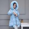 Winter Women's Fashion Thickened Mid-length Five-pointed Star Decorated Down Jacket