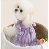 Dog Spring Summer Princess Style Beautiful Tulip Puppy Dog Dress Small Dog Bigbear Teddy Pet Clothing