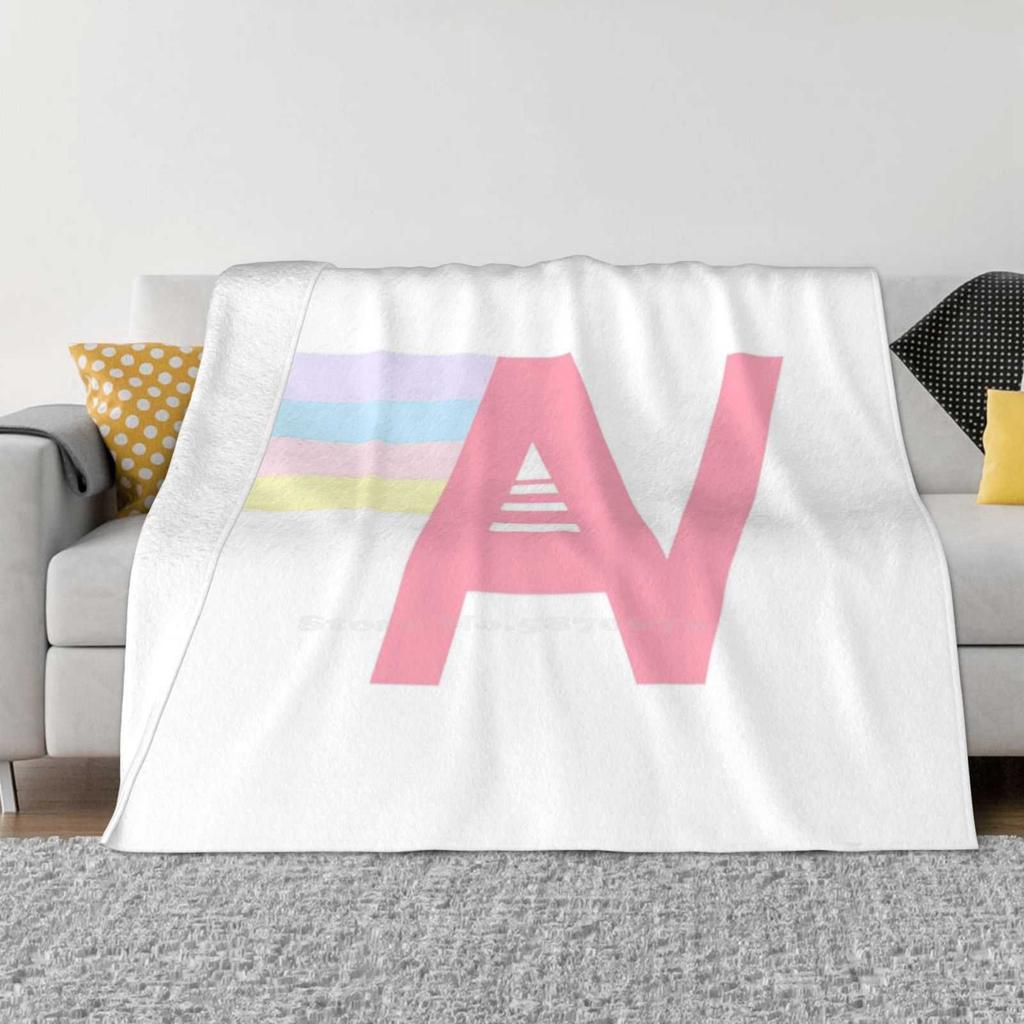 Preppy Av Blanket Soft Warm Travel Portable Blanket Preppy Vsco Summer Aesthetic Evil Eye Star Loveshackfancy Pink Monkey