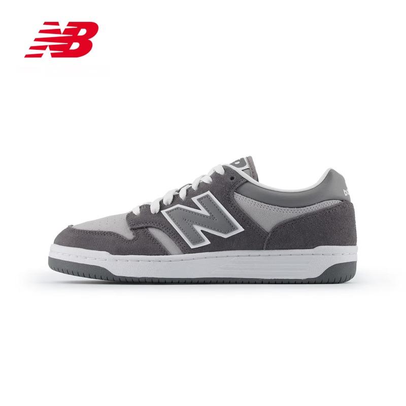 Кроссовки NEW BALANCE для мужчин и женщин Ретро Повседневные Плоская подошва Низкие Универсальные Спортивные обувь BB480LEC