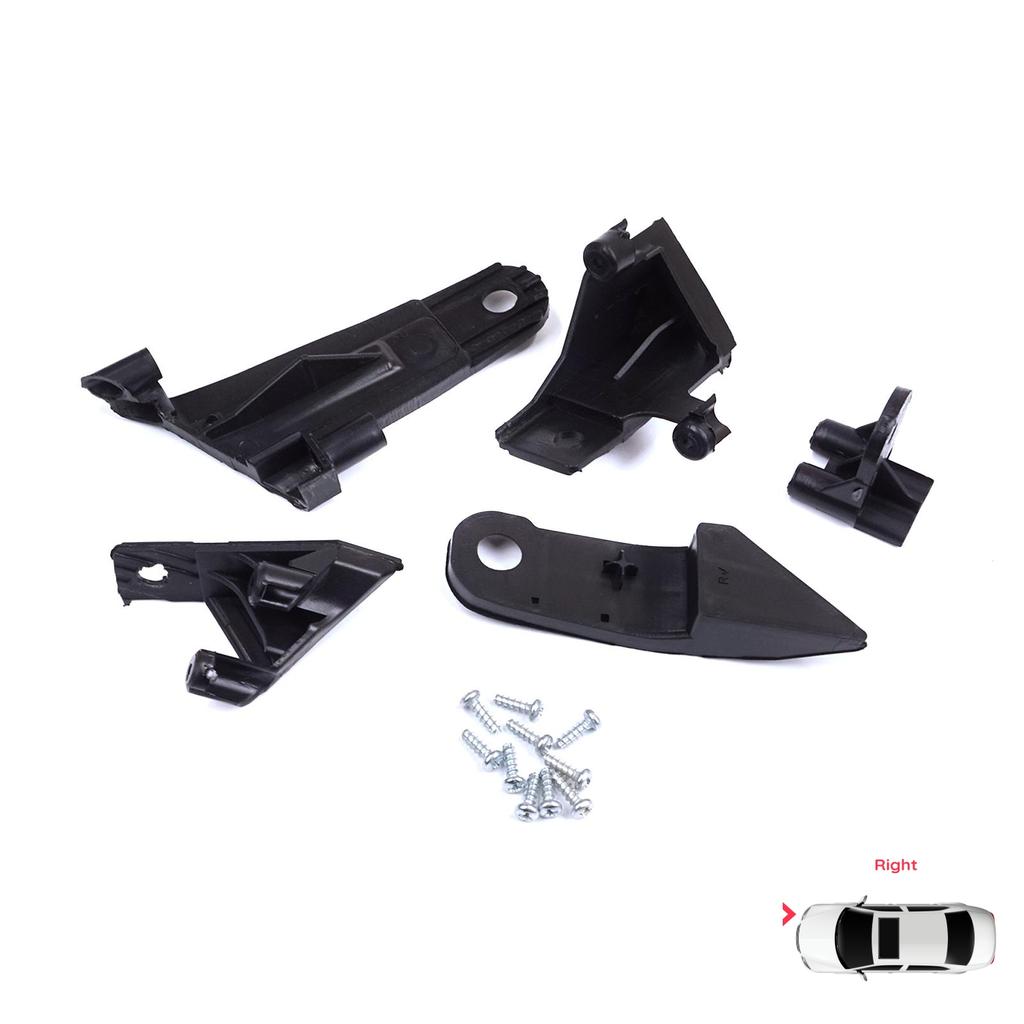 BHL565-2 Комплект кронштейнов для крепления фары, правая сторона для Dacia Renault Duster MK2 HM 2017-2024 260101133R