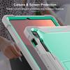 Ударопрочный чехол для Samsung Tab S10 FE Plus 2025 с подставкой, сверхпрочный защитный чехол