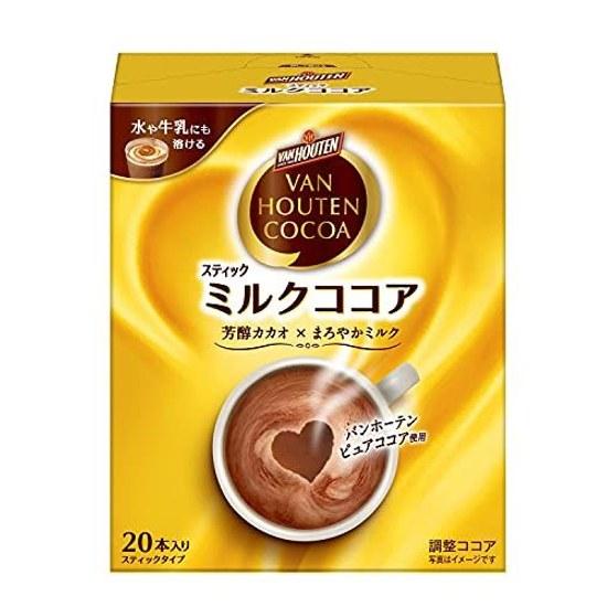 Van Houten Milk Cocoa 20 sticks