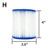 IntexBestway Inflatable Kids' SPA Swimming Pool Filter Element