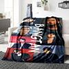 1Pc Bangtan Boys Urban Elegance Blanket Soft Throw Blanket For Home Bedroom Bed Sofa Travel Office Solid Christmas Blanket