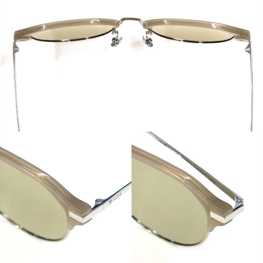 iZONE Polarized Driving Sunglasses with IDRIVE Premium High-Performance Light-Tinted Lenses, P162-CG11 (Gold)