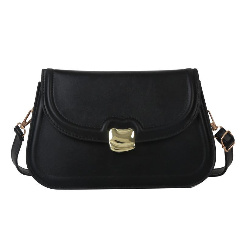 Trendy Simple Fashion Solid Color Shoulder Crossbody Bag For Women 2023 Spring Summer New Stylish Lady Bag