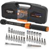 UYECOVE Torque Wrench Set for Road Preset Drive Angle Mm 33 Piece Machine High Accuracy Double 72 Feed Quick Easy To Calibration Japanese Instruction