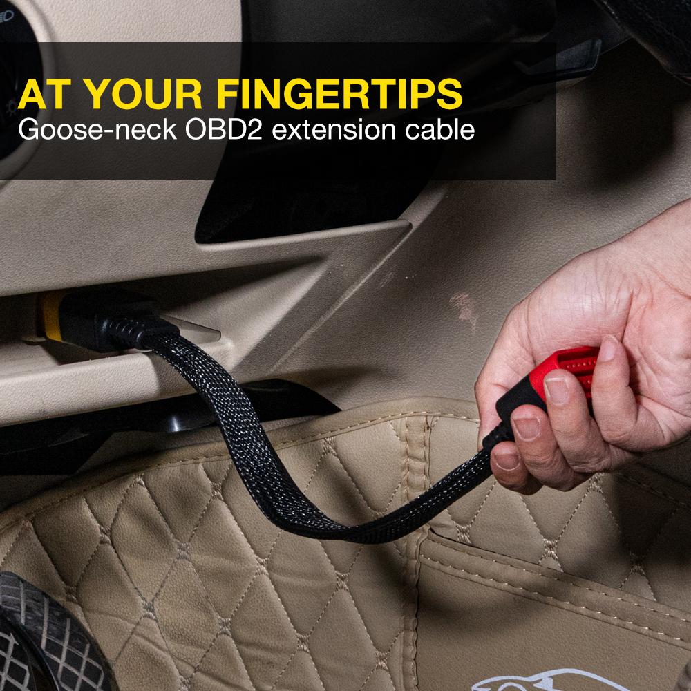 Universal OBDII 16Pin Extension Cable Vehicle Automobiles OBD2 male to Female Extend OBD Car Diagnostic Cable