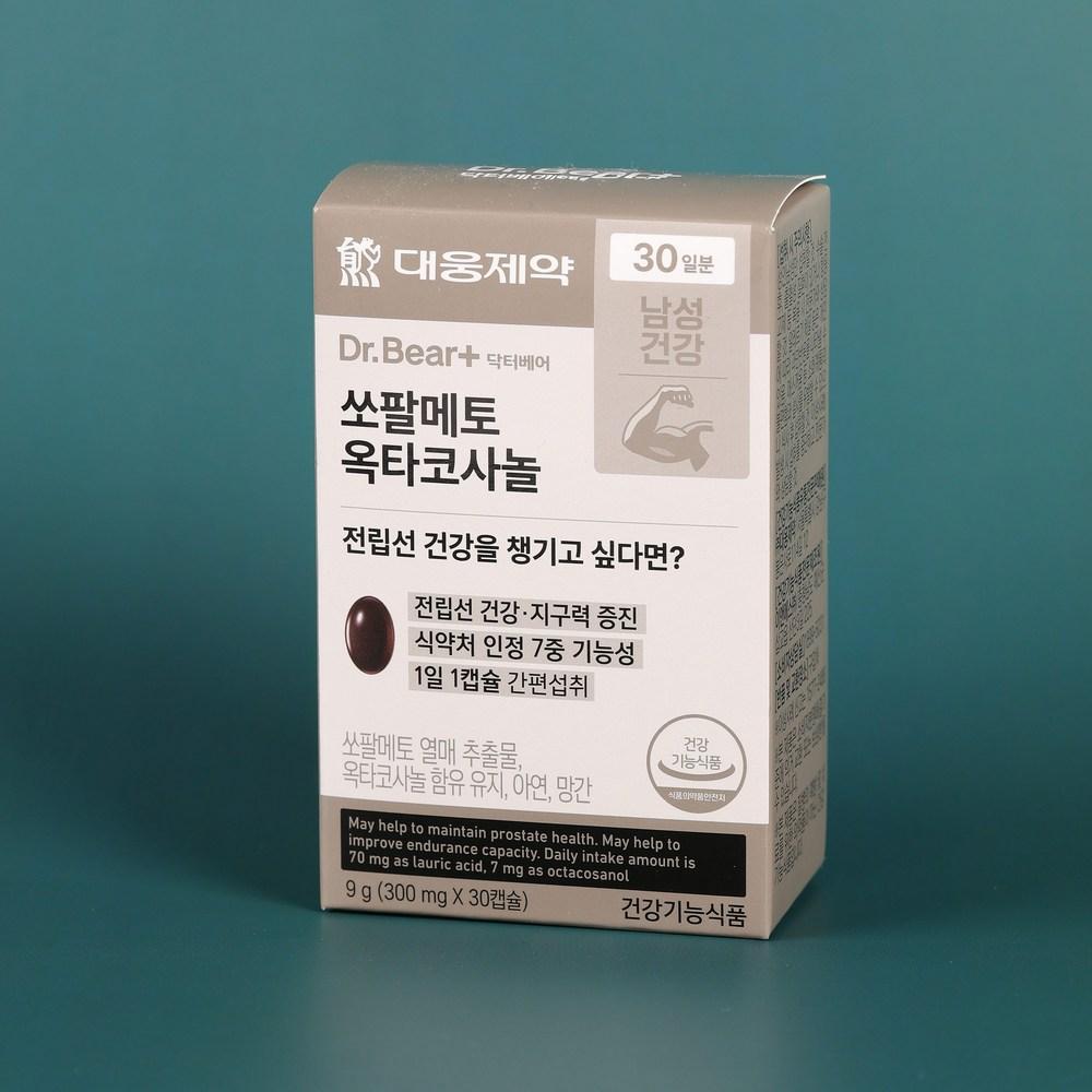 Daewoong Pharmaceutical Пальма сереноа Октакозанол 30-дневный запас, 1 шт., 30 таблеток