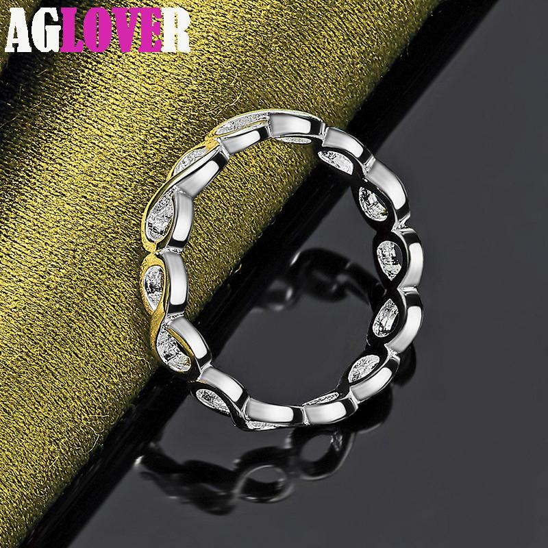 Ювелирные изделия из стерлингового серебра 925 пробы с номером 8