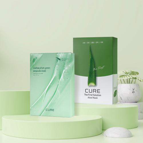 Kim Jeong Moon Aloe Cure Phyto Ampoule Mask Pack Season 5 + The First Mask Pack (Total 20 Sheets)
