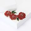 Fashion Accessories, Creative Rhinestone Flower Brooch, Versatile Temperament Celebrity Clothing Collar Accessories