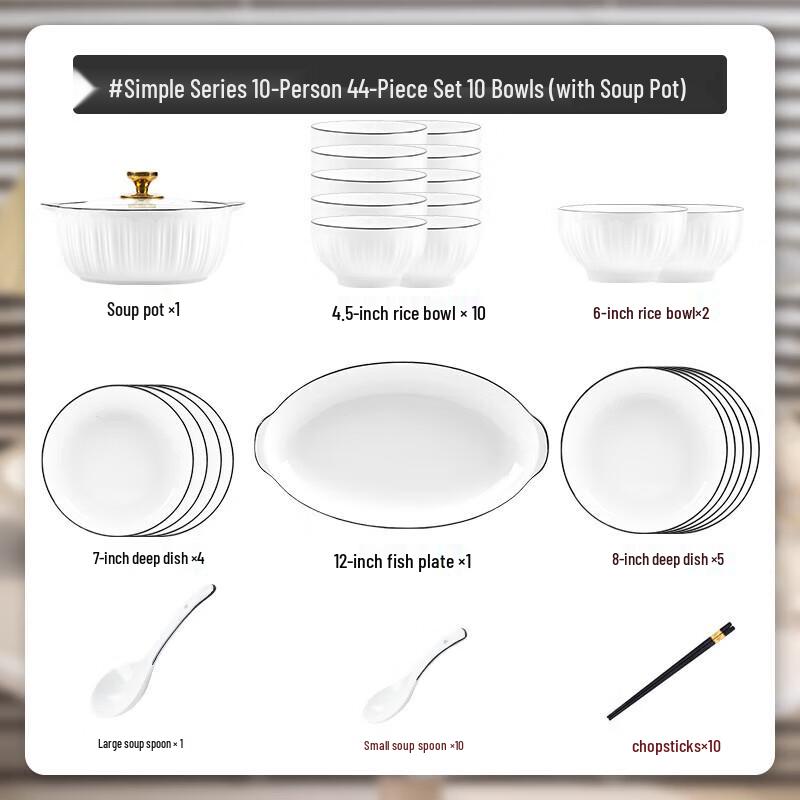 Modranka Nordic Style 20-Piece Dinnerware Set