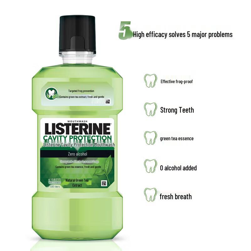 Listerine Ополаскиватель для рта с зеленым чаем