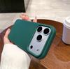 Матовый Однотонный Ударопрочный Чехол Для Телефона Для iPhone 17 Air 16 Plus 15 14 13 12 Pro Max Силиконовый Мягкий Защитный Задний Чехол