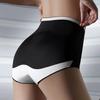 Трусы с высокой талией, утягивающие, корректирующие живот, бесшовные эластичные трусы, хорошая воздухопроницаемость, влагоотводящее женское нижнее белье для повседневной носки и спорта