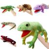 Adorable Lizard Puppet Plush Toy Soft Reptile Stuffed Animal For Kids Customizable Picture Design Short Plush 50cm Height