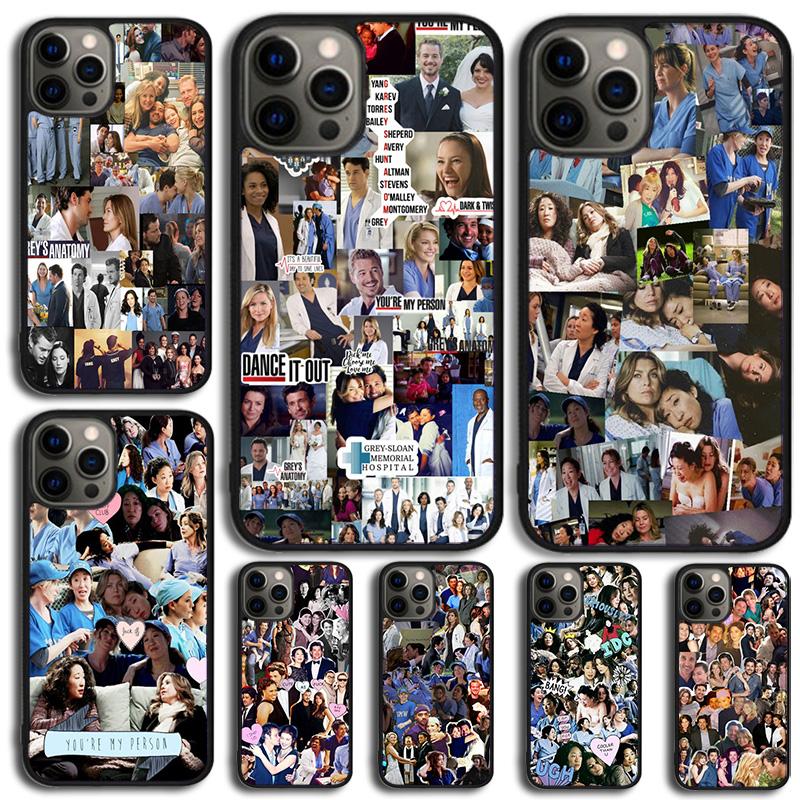 Чехол для телефона Greys Anatomy Мередит для iPhone 17 Air 15 Pro MAX 16 Plus 14 11 12 13