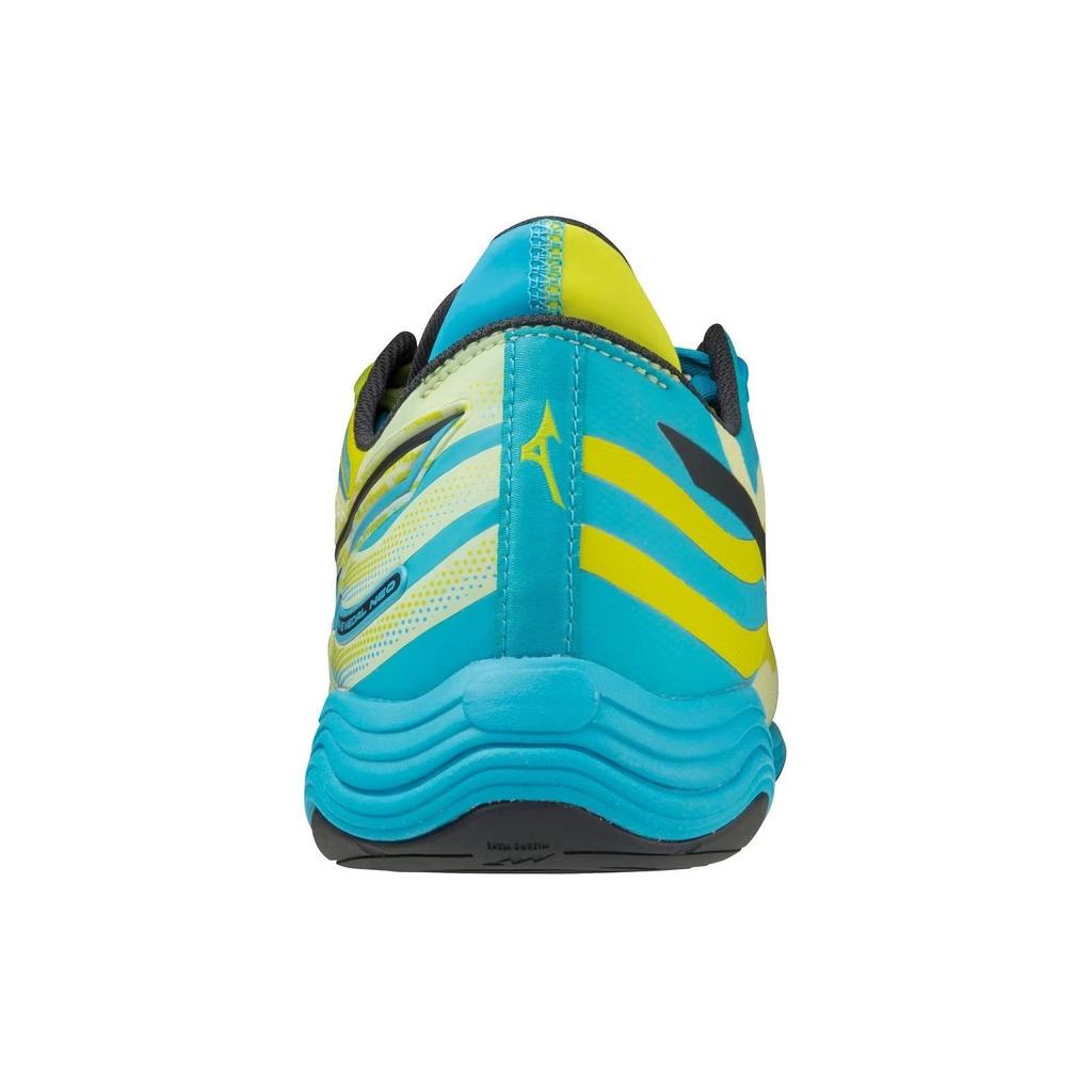 Mizuno Wave Medal Neo Удобные Универсальные Профессиональные Стабильные Низкие Тренировочные Кроссовки Унисекс Желто-Синие 81GA232501