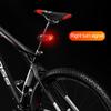 5 Modes USB Rechargeable LED Bike Turning Signal Taillight Waterproof Bicycle Remote Control Warning Lamp