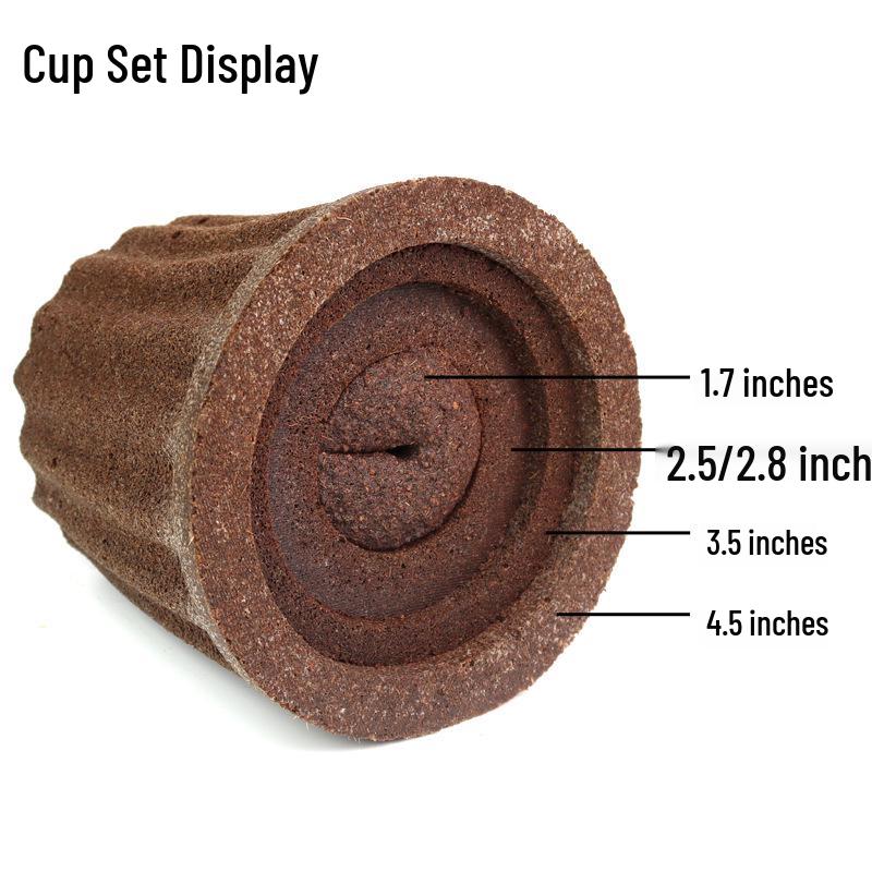 Light Soil Phalaenopsis Carbon Cotton Hydroponic Pots for Root Rot Prevention and Plant Wall Growth