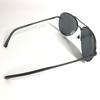 Chanel 4189 T-Q Teardrop CC Mark Logo Pilot Shape Eyewear Sunglasses Black
