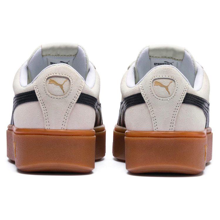 PUMA Vikky Stacked Retro Casual Skateboarding Shoes White Women's 369144-04