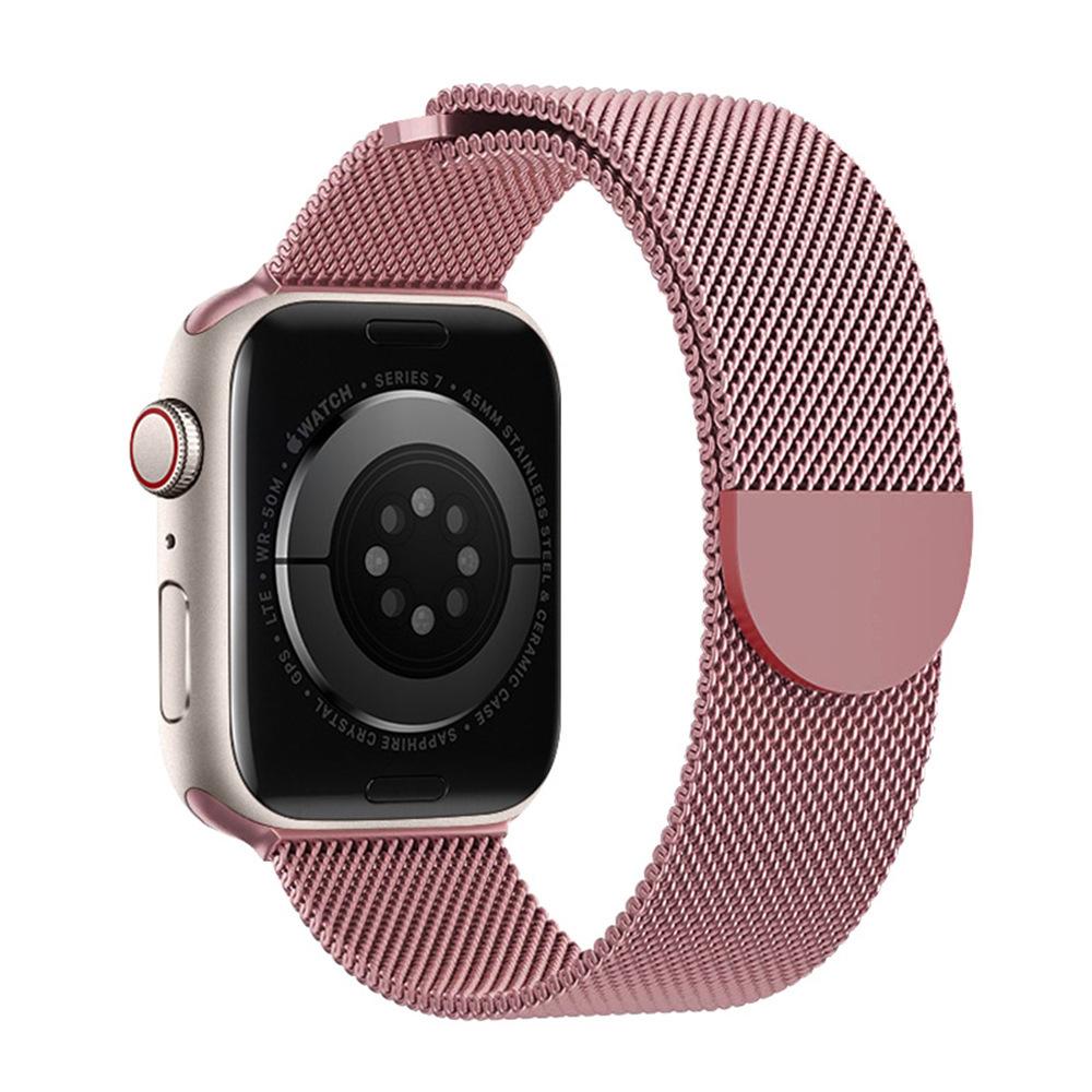 Metal bracelet for Apple Watch 38/40/41/Series11 10 42mm, adjustable magnetic clasp