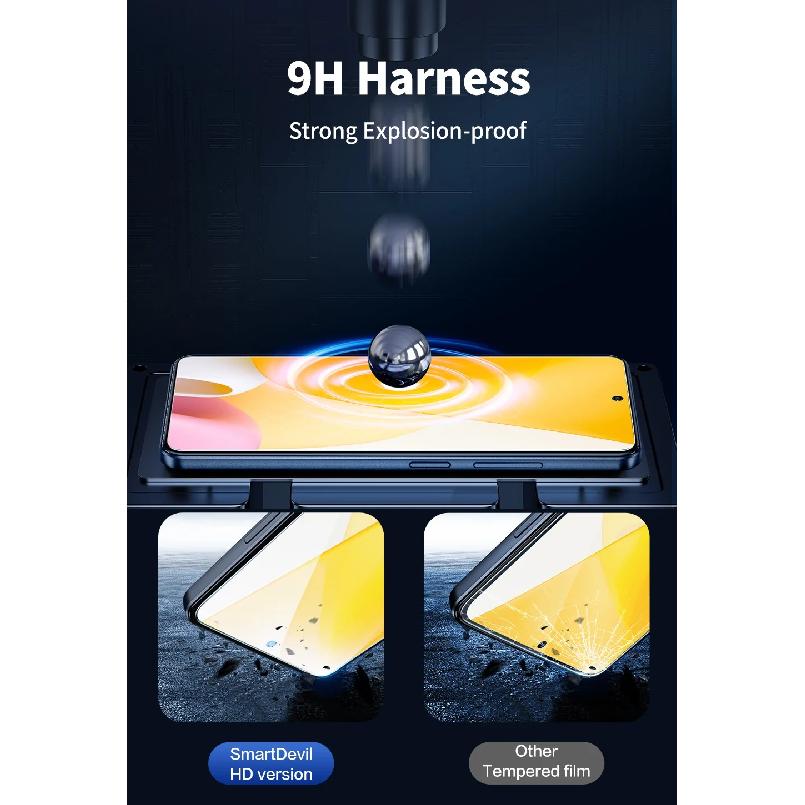 SmartDevil 2PCS Tempered Glass for Xiaomi 12 Lite Mi 13 Screen Protector for Mi 11 Lite Glass HD Anti Blue Ray Easy to Install