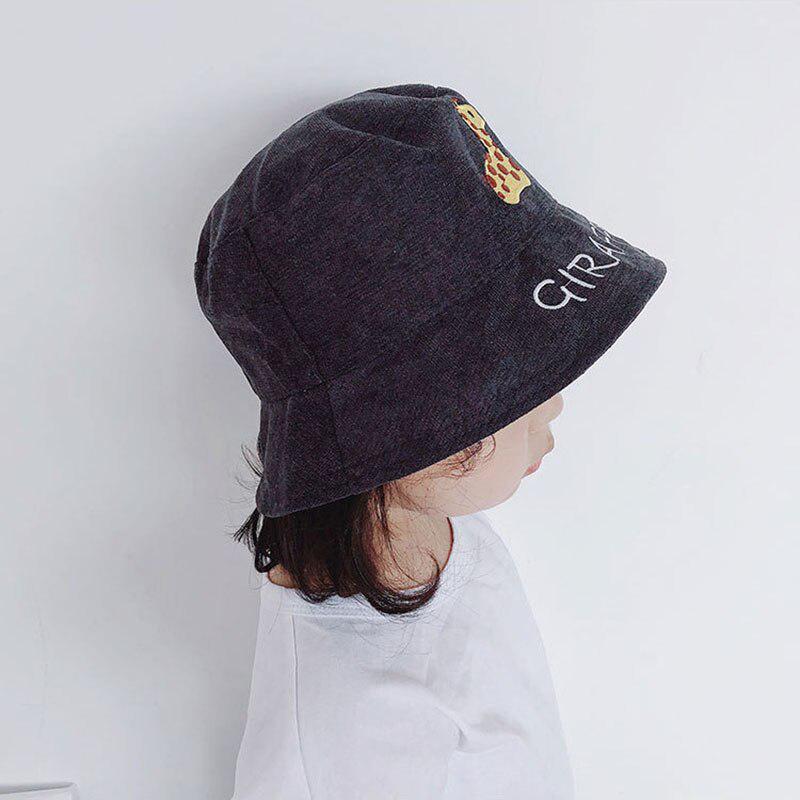 Детская шляпа с героями мультфильмов, весенне-летняя хлопковая кепка-ведро с буквами для маленьких девочек и мальчиков, детская шляпа от солнца, аксессуары