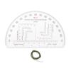 Land Navigation Protractor Map Reading for Camping Measuring