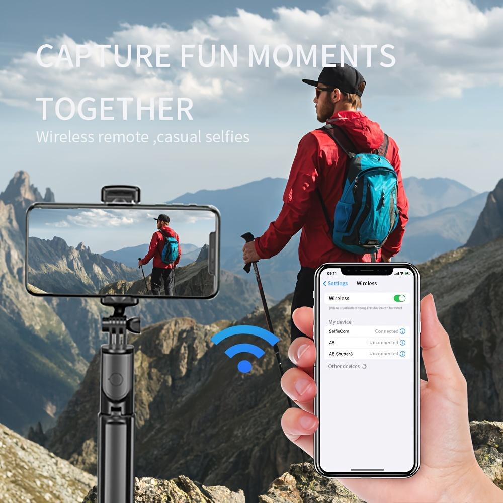 Новый штатив-кронштейн для селфи-палки S03 с пультом дистанционного управления Bluetooth, беспроводной держатель для телефона, подставка для iPhone и Samsung