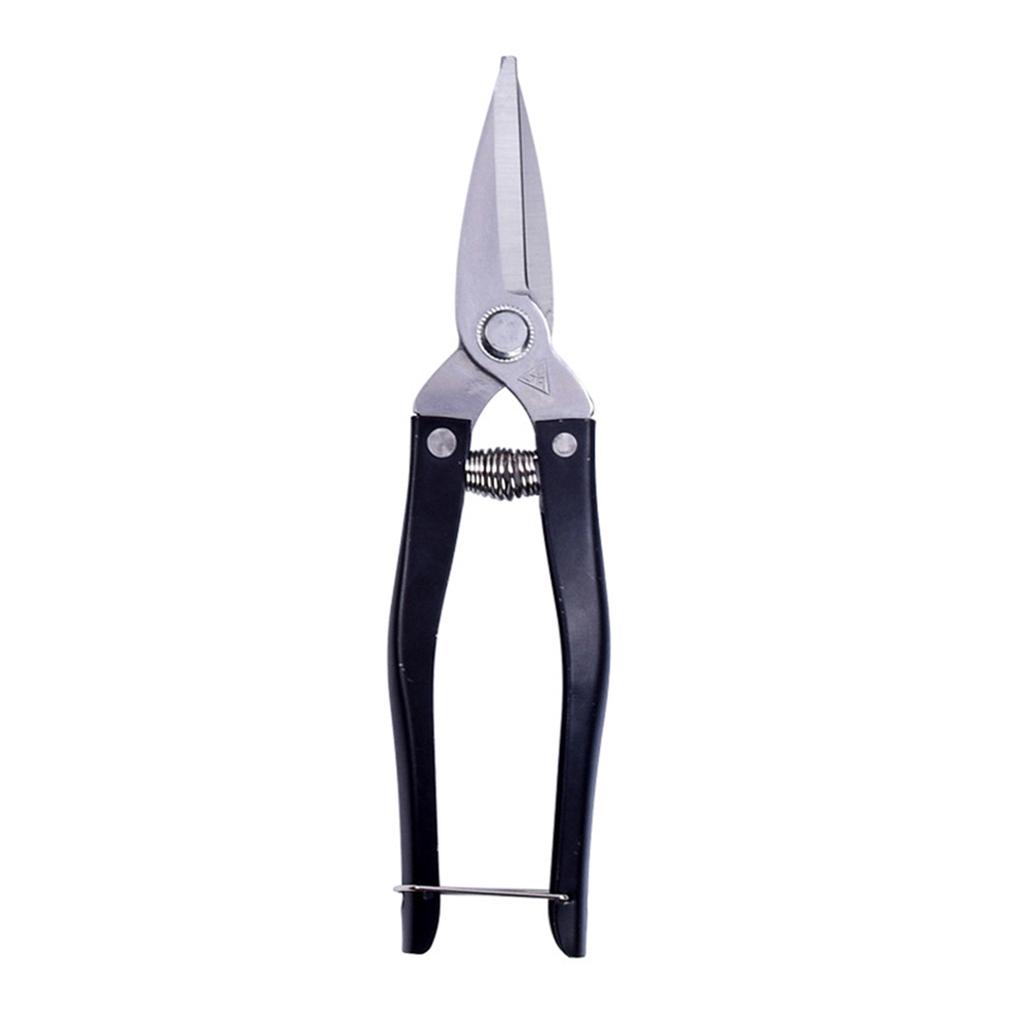 Stainless Steel Multifunctional Pruning Shears Fruit Flower Branch Shears Straight Elbow Garden Gardening Scissors