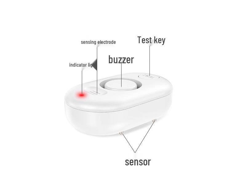 WiFi Water Leak Detector Alarm - Tuya Smart Sensor with Mobile Alerts