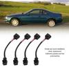 4 шт. Проводка для переоборудования топливных форсунок OBD1 на OBD2 Замена для Acura Integra 199‑1995