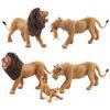 Simulation Lion Animal Action Fugurine Model Home Decor Educational Kids Toy