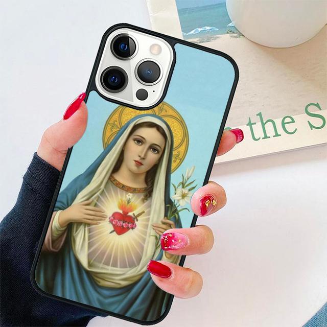 Virgen de Guadalupe Coque Shell For iPhone 17 Air 15 16 14 13 12 Pro Max 11 Pro Max Plus Phone Case Cover