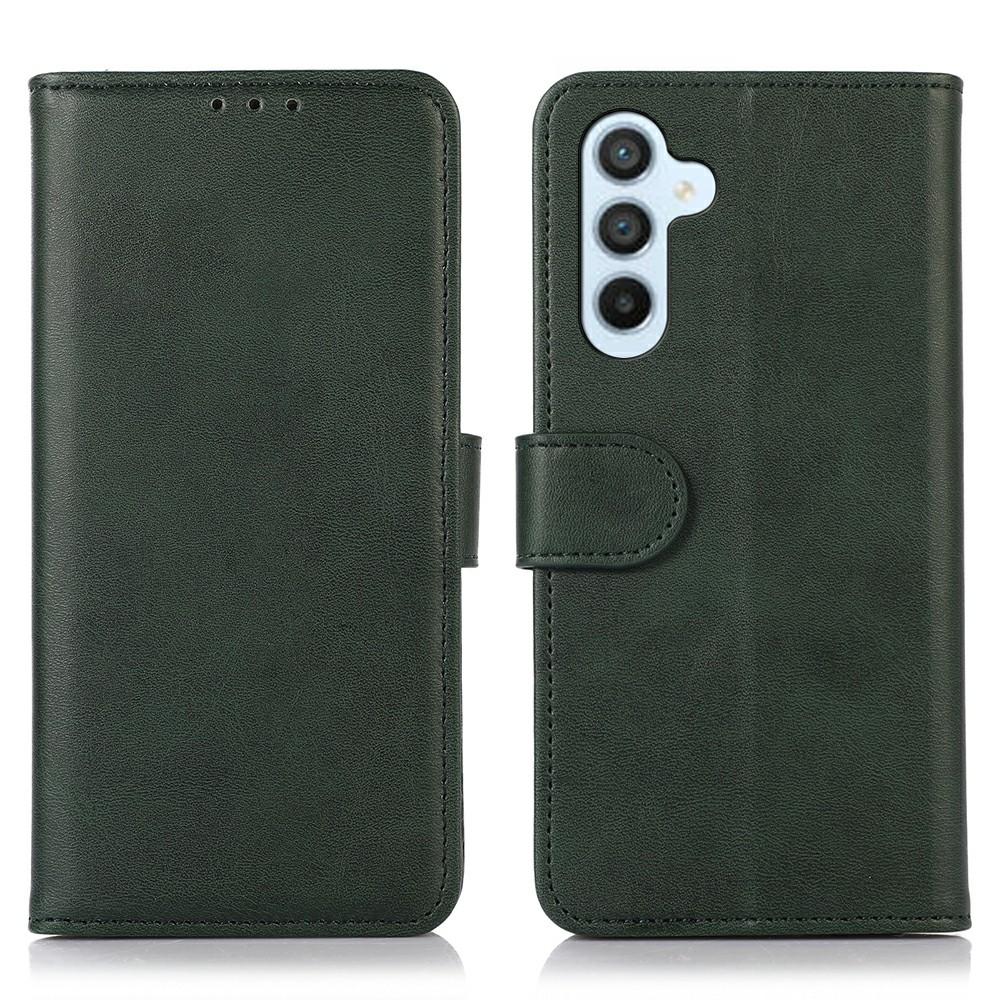 For Samsung Galaxy S26+ Case Cowhide Texture Leather Wallet Phone Cover with Stand