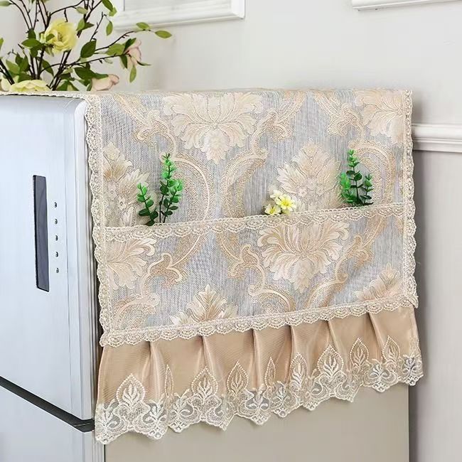 Обычный новый пылезащитный чехол для холодильника, чехол для стиральной машины, полотенце, утолщенный пылезащитный чехол для холодильника
