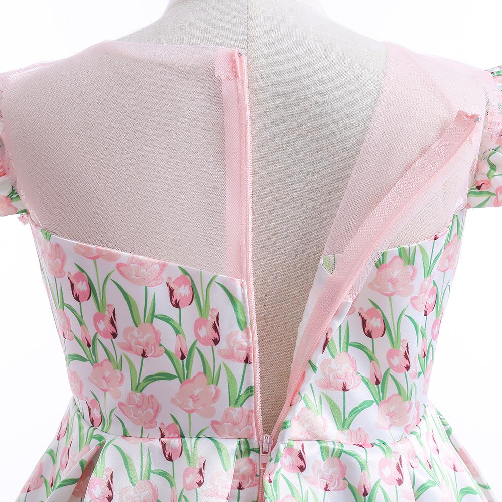 Платья для девочек-подростков с сумками для девочек 3-10 лет, нарядное платье для выпускного вечера на день рождения, детское праздничное платье принцессы для девочек, детская одежда