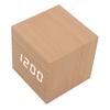 LED Wood Clock Multifunctional Large Display 3 Brightness Eye Protection Portable Smart LED Digital Clock for Office