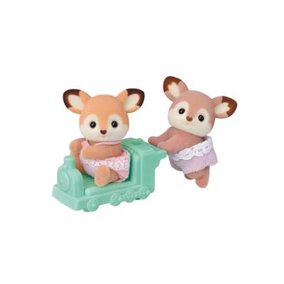 Набор фигурок Sylvanian Families Сертифицирован ST Mark Возраст Игрушка Кукольный домик Sylvanian Families EPOCH [Двойняшки оленей] C-71 3+
