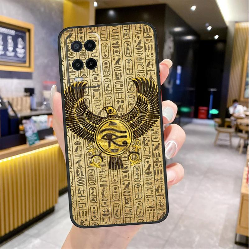 Египетский Глаз Гора Чехол Для Oppo A74 A54 A94 A78 A98 A18 A60 A80 A40 A38 A58 A96 A76 A16 A15 A17 A57 A77 A5 Pro