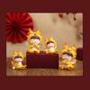 Resin Dragon Baby Ornament Auspicious Dragon Statue Cute Dragon Figurine  Children