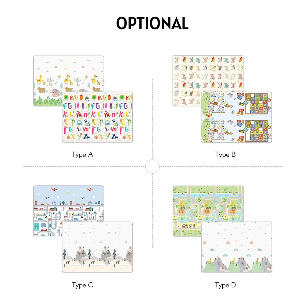 Baby Play Mat Floor Mat Large Baby Crawling Mats 71 Inch X 47 Inch Waterproof Reversible Foldable