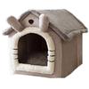 Plus Velvet Warm House Kitten Closed Cat Kennel Cat Bed Puppy Nest Pet Bed