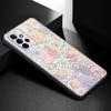 Чехол для телефона с тисненым цветком для Samsung Galaxy A21 A30 A50 A52 S A13 A22 A32 A33 A53 A73 5G A11 A12 A31 A51 A70 A71 A72